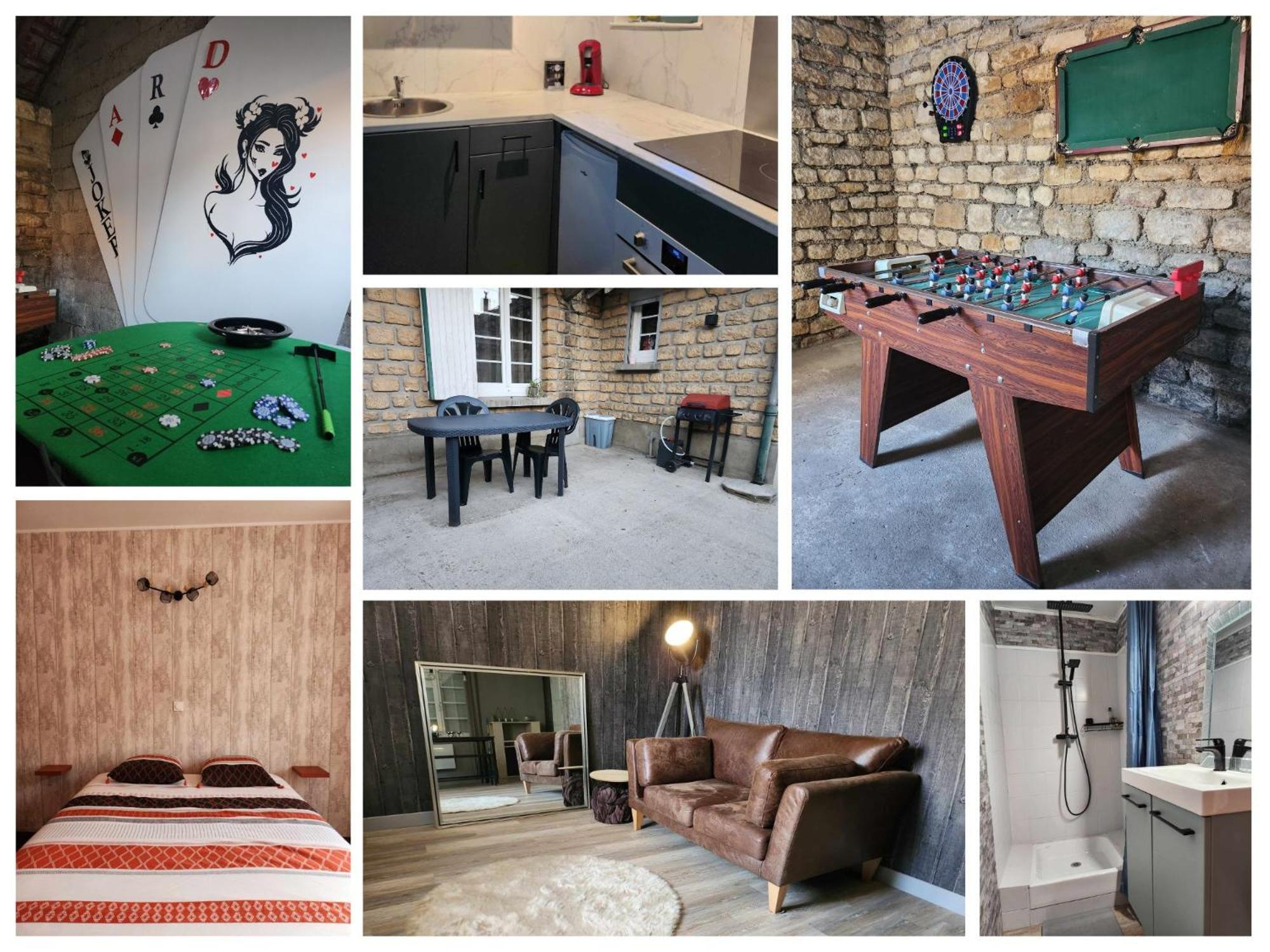Logement Cocooning 2-4 Personnes Avec Salle De Jeux Chemery-Chehery Luaran gambar